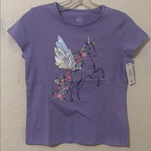 Wonder Nation Lavender Pegasus Tee